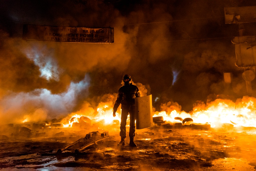 De Euromaidan in Kiev is een geopolitiek strijdtoneel